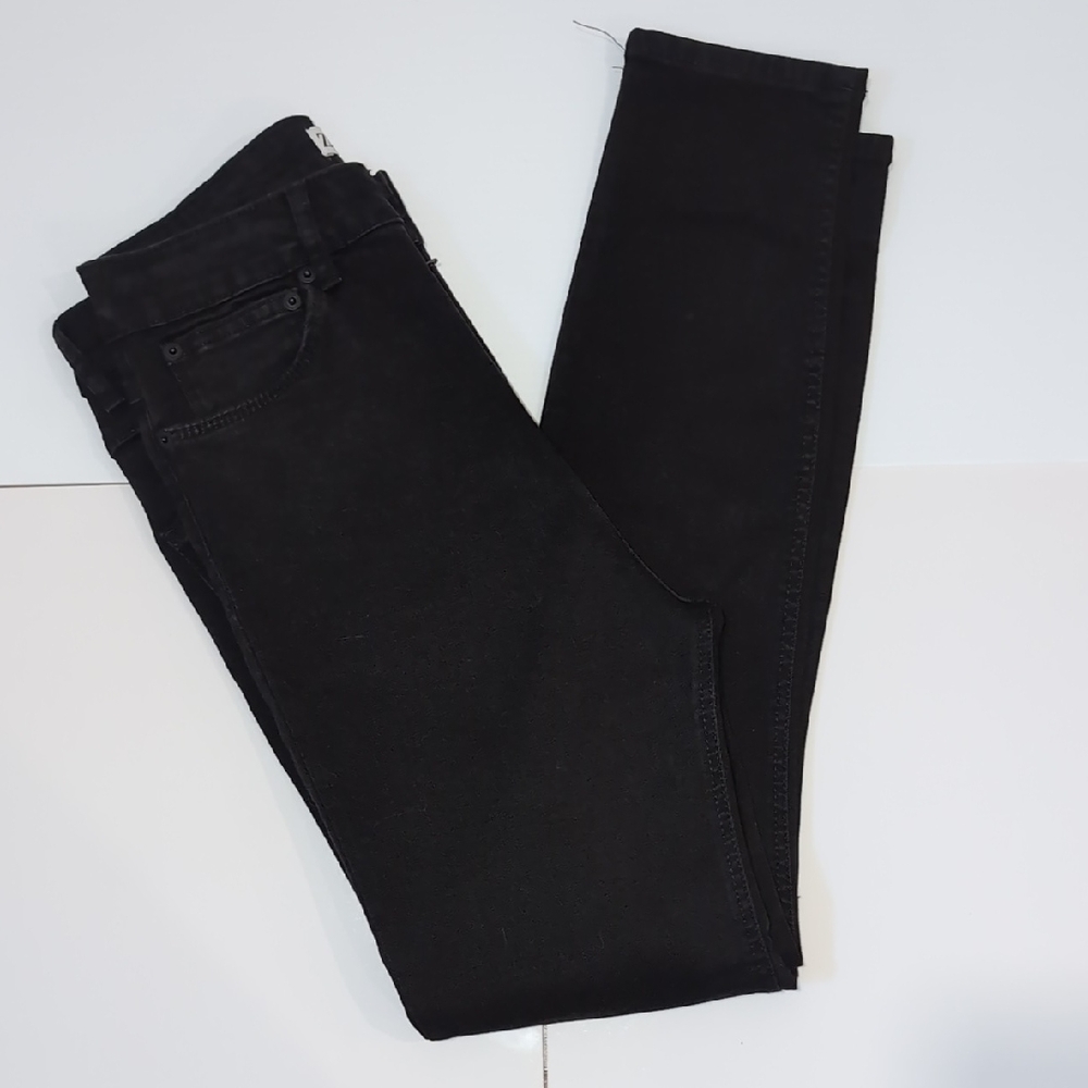 Zara Black High Rise Skinny Jeans Size 6 Women's